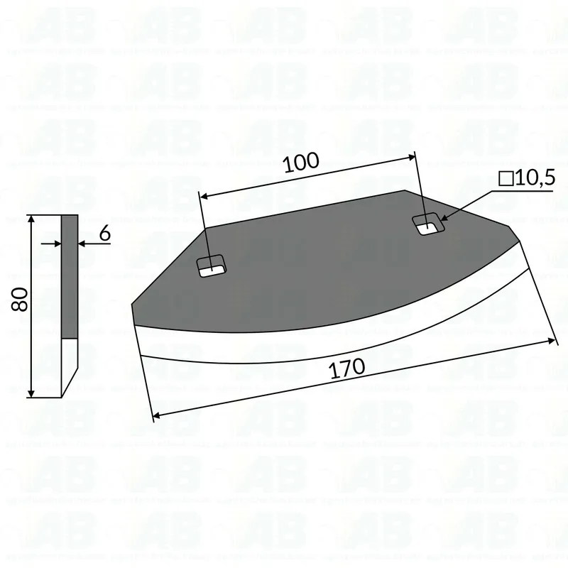 Zniżka Nóż do paszowozu KVERNELAND KD1560177